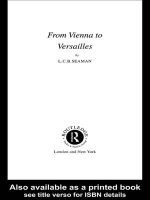 cover image of From Vienna to Versailles
